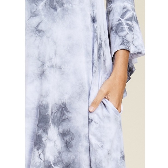 Off the shoulder Tie Dye Dress - Picture 5 of 5